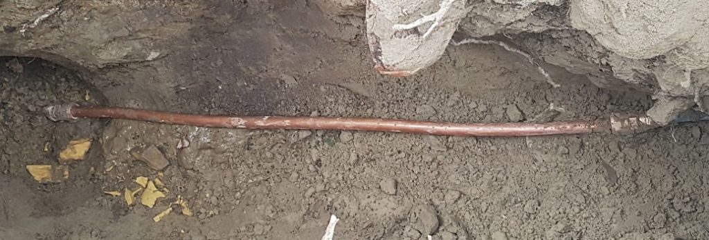 replaced water line