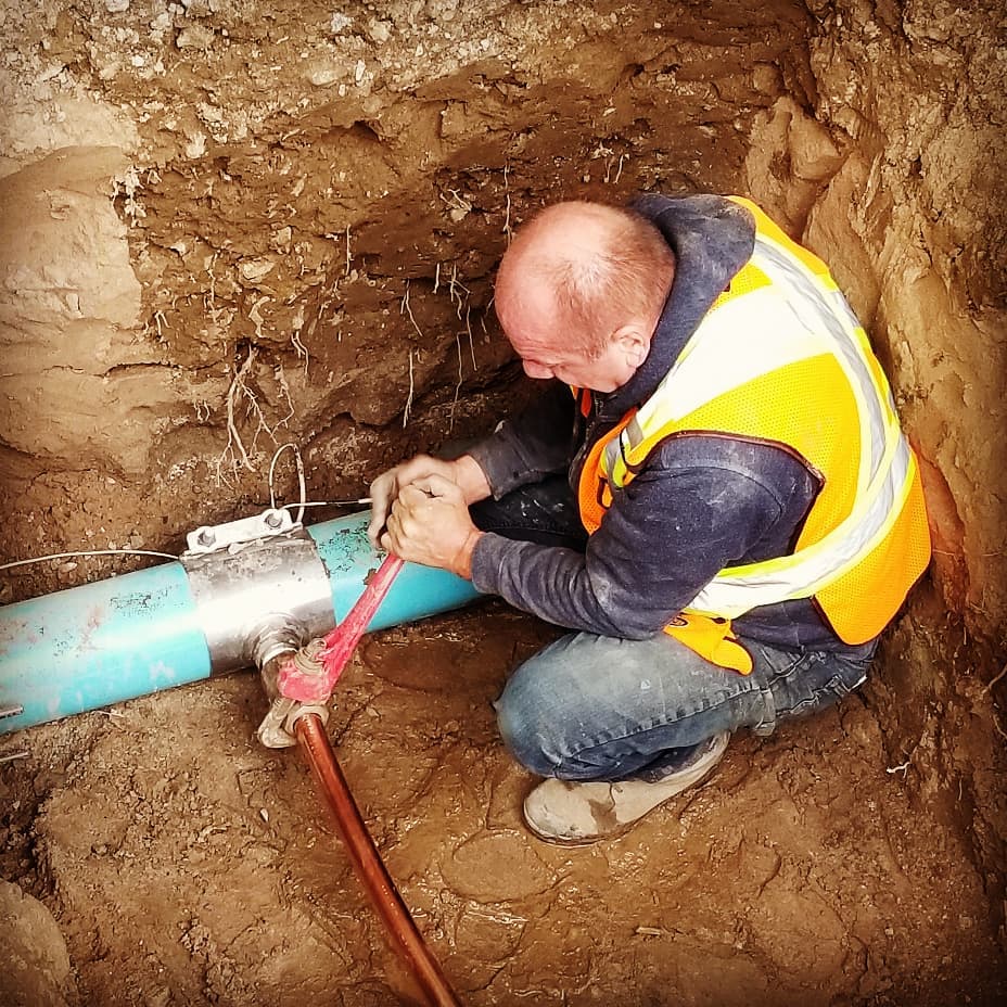 Trenchless water pipe installed in Toronto