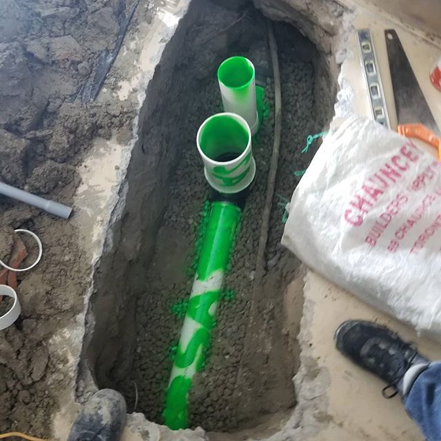 New Water Line Installation 