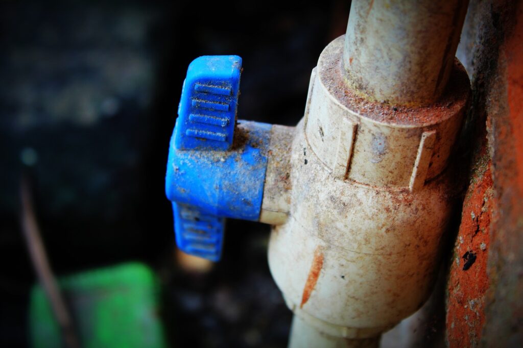 old water pipe repair