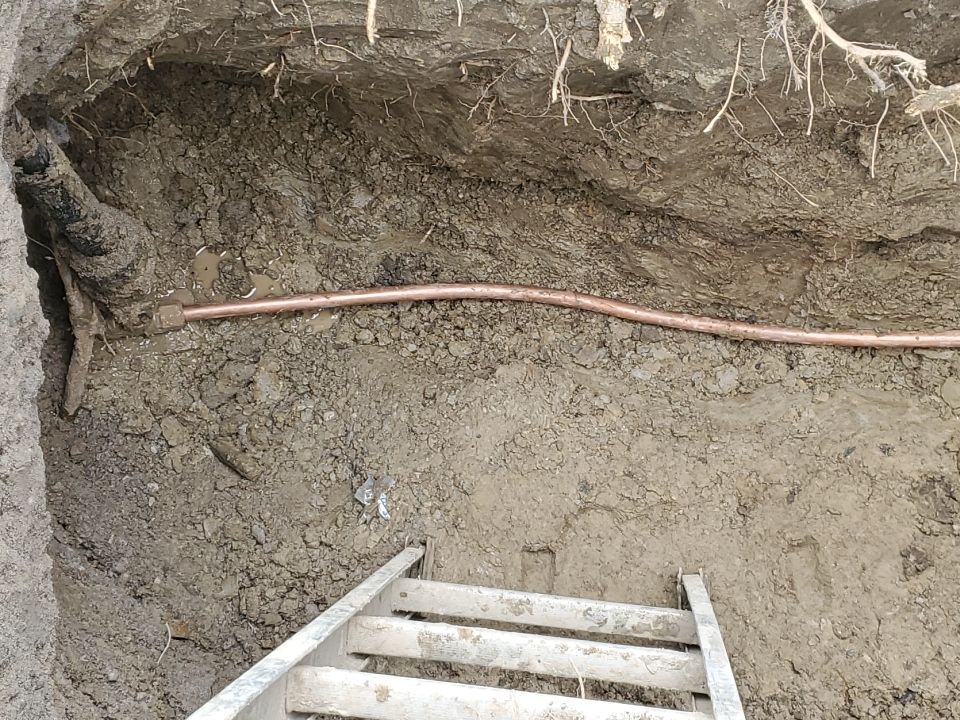 city main to water line connection in Toronto