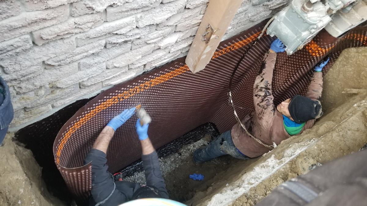 basement waterproofing service by waterguard plumbing