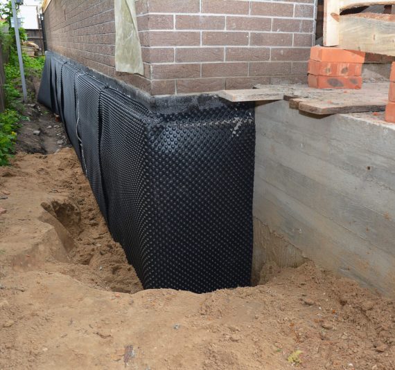Exterior Foundation Waterproofing